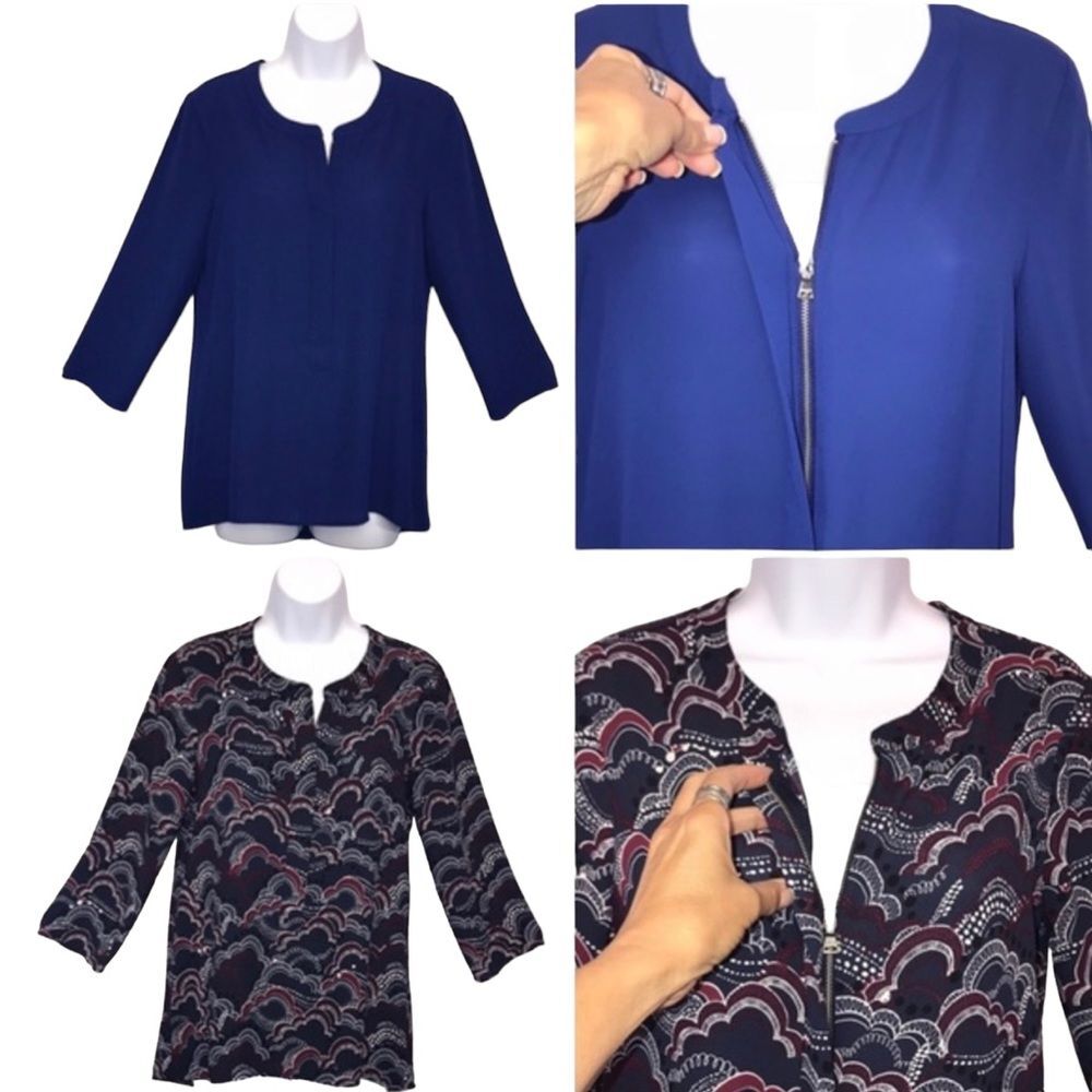Express Tunic Blouses Bundle of Two Sz Small